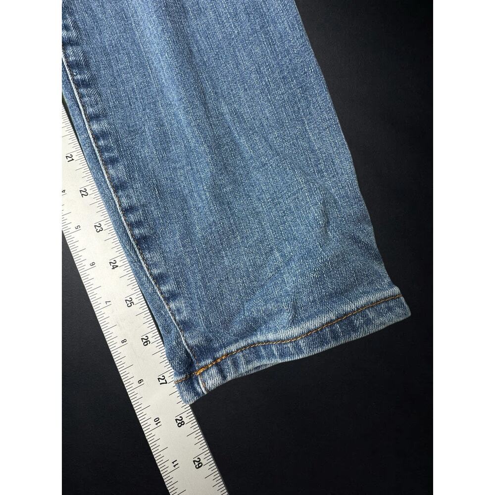 Tecovas Womens Jeans Sz 33 High Rise Tapered Western Cowboy Medium Wash - Picture 2 of 8